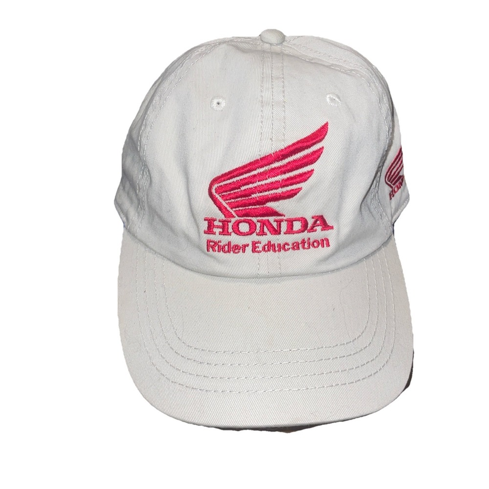 Honda Red Wing Logo Rider Education Adjustable Baseball Hat‎